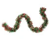 Northlight 50' X 3" Red And Green Wide Cut 6-Ply Artificial Christmas Garland - Unlit -Christmas Decoration Store northlight k00373 72923.1664901056
