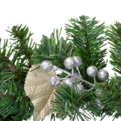 Northlight 6' X 10" Poinsettia And Pine Cone Artificial Christmas Garland - Unlit -Christmas Decoration Store northlight kjix7204gl 1 89483.1654621564
