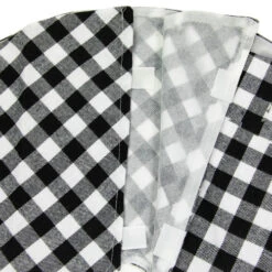 Northlight 20" White And Black Buffalo Plaid Mini Christmas Tree Skirt -Christmas Decoration Store northlight l27924 0320copy 79121.1691161229