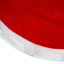 Northlight 72" Red And White Quilted Christmas Tree Skirt With Faux Fur Trim 7 Northlight 72" Red And White Quilted Christmas Tree Skirt With Faux Fur Trim -Christmas Decoration Store northlight l27932 1 59665.1588357519