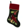 Northlight 20.5" Red And Green Cardinal Embroidered Christmas Stocking -Christmas Decoration Store northlight l36162 1 78720.1665347049