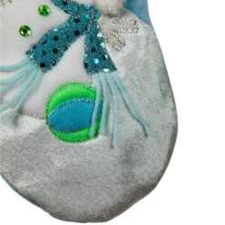 Northlight 21" Blue And White "Baby's First Christmas" Snowman Stocking -Christmas Decoration Store northlight l51019 4 51384.1678185724