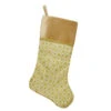 Northlight 20.5" Gold And Brown Glitter Star Print Christmas Stocking 1 Northlight 20.5" Gold And Brown Glitter Star Print Christmas Stocking -Christmas Decoration Store northlight l85467 1 updated 49936.1588357549