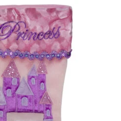 Northlight 20" Pink And Purple Glitter Princess Christmas Stocking 7 Northlight 20" Pink And Purple Glitter Princess Christmas Stocking -Christmas Decoration Store northlight l85539 2 81562.1665610743