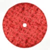 Northlight 20" Red Sequin Snowflake Pattern Mini Christmas Tree Skirt -Christmas Decoration Store northlight l85596 1 84436.1665610742