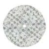 Northlight 20" White And Silver Sequin Snowflake Mini Christmas Tree Skirt 1 Northlight 20" White And Silver Sequin Snowflake Mini Christmas Tree Skirt -Christmas Decoration Store northlight l85598 1 58313.1665346761