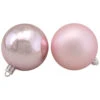 Northlight 60ct Blush Pink Shiny And Matte Shatterproof Christmas Ball Ornaments 2.5" (60mm) -Christmas Decoration Store northlight lj02018 2 53569.1628868903