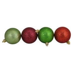 Northlight 60ct Red And Green Shatterproof 3-Finish Christmas Ball Ornaments 2.5" (60mm) -Christmas Decoration Store northlight lj15373 2updated 58050.1606877269