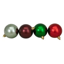 Northlight 60ct Red And Green Shatterproof 3-Finish Christmas Ball Ornaments 2.5" (60mm) -Christmas Decoration Store northlight lj15373 3updated2021 59048.1634384324
