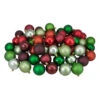 Northlight 60ct Red And Green Shatterproof 3-Finish Christmas Ball Ornaments 2.5" (60mm) 2 Northlight 60ct Red And Green Shatterproof 3-Finish Christmas Ball Ornaments 2.5" (60mm) -Christmas Decoration Store northlight lj15373 updated2021 40347.1634384324