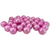 Northlight 32ct Bubblegum Pink Shiny Shatterproof Christmas Ball Ornaments 3.25" (80mm) -Christmas Decoration Store northlight lj35294 updated 25882.1663860829