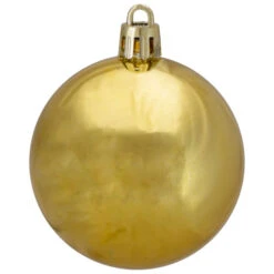 Northlight 60ct Vegas Gold Shatterproof Shiny Christmas Ball Ornaments 2.5" (60mm) -Christmas Decoration Store northlight lj35428 2updated 75285.1664989116