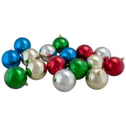 Northlight 60ct Traditional Multi-Colored Shatterproof 2-Finish Christmas Ball Ornaments 2.5" (60mm) -Christmas Decoration Store northlight lj35476 3 updated 34472.1634384325