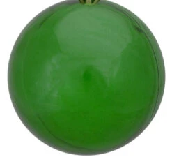 Northlight 32ct Transparent Xmas Green Shatterproof Christmas Ball Ornaments 3.25"(80mm) -Christmas Decoration Store northlight lj3549520green 3 81635.1599354338