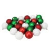 Northlight 24ct Red, Green And White Shatterproof 2-Finish Christmas Ball Ornaments 2.5" (60mm) 1 Northlight 24ct Red, Green And White Shatterproof 2-Finish Christmas Ball Ornaments 2.5" (60mm) -Christmas Decoration Store northlight lj36059updated 91502.1665260517