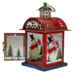 Northlight Red, White And Gray Snowman "WELCOME" Christmas Lantern 9.75" 9 Northlight Red, White And Gray Snowman "WELCOME" Christmas Lantern 9.75" -Christmas Decoration Store northlight lk27673 2 87974.1588362465