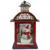Northlight Red, White And Gray Snowman "WELCOME" Christmas Lantern 9.75" 2 Northlight Red, White And Gray Snowman "WELCOME" Christmas Lantern 9.75" -Christmas Decoration Store northlight lk27673 4 79002.1588362464