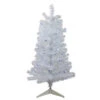 Northlight 3' Pre-Lit White Medium Pine Artificial Christmas Tree - Blue Lights -Christmas Decoration Store northlight m88685 73948.1664380270