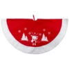 Northlight 48" Red And White Winter Reindeer Embroidered Christmas Tree Skirt -Christmas Decoration Store northlight nl01831 1 updated 85481.1612412064