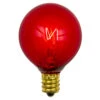 Northlight Pack Of 25 Transparent G40 Red Christmas Replacement Bulbs 1 Northlight Pack Of 25 Transparent G40 Red Christmas Replacement Bulbs -Christmas Decoration Store northlight nl03858 1 02496.1643934462