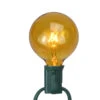 Northlight Pack Of 25 Amber G50 Incandescent Christmas Replacement Bulbs -Christmas Decoration Store northlight nl03868 b 77964.1588397018