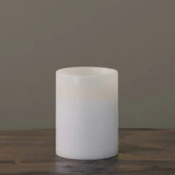 Northlight 8" White Battery Operated Flameless LED Lighted Flickering Wax Christmas Pillar Candle -Christmas Decoration Store northlight nm36607 3 06407.1588362620