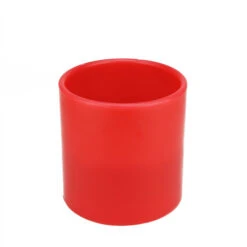 Northlight 6" Red Battery Operated Flameless Flickering Christmas Pillar Candle