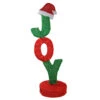 Northlight 43.5" Rotating Red And Green Lighted "JOY" Sign Outdoor Christmas Decoration -Christmas Decoration Store northlight pw16002 l2d 69430.1588415644