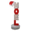 Northlight 41" Animated Red And Silver Lighted Noel Sign Christmas Outdoor Decoration 2 Northlight 41" Animated Red And Silver Lighted Noel Sign Christmas Outdoor Decoration -Christmas Decoration Store northlight pw16003 l2d 09439.1588415655