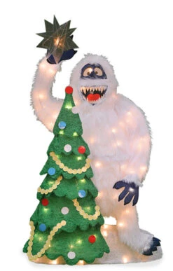 Northlight 32" Lighted Bumble Topping The Tree Christmas Outdoor Yard Decoration