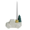 Northlight 6 White Ceramic Truck With Christmas Tree Taper Candlestick Holder -Christmas Decoration Store northlight q526328 3 02010.1665611930