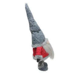 Northlight 23.25" Bobbling Red And Gray Christmas Gnome With Metal Spring Frame -Christmas Decoration Store northlight q526378 3 47876.1600478205