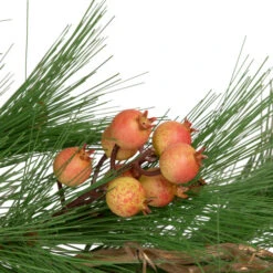 Northlight 6' X 10" Long Needle Pine And Pinecone Artificial Christmas Garland, Unlit -Christmas Decoration Store northlight s04201 2 updated 81305.1661972640