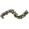 Northlight 6' X 12" Green Foliage With Stars And Ornaments Artificial Christmas Garland, Unlit -Christmas Decoration Store northlight s15743 updated 13674.1664639667