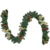 Northlight 6' Pre-Decorated Copper And Gold Ball Ornament And Bow Artificial Christmas Garland - Unlit -Christmas Decoration Store northlight s84885 1 00246.1588354141