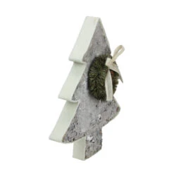 Northlight 12" White And Green Contemporary Tabletop Christmas Tree With Wreath 7 Northlight 12" White And Green Contemporary Tabletop Christmas Tree With Wreath -Christmas Decoration Store northlight sh14611 2 96034.1599787109