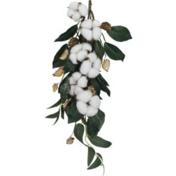 Northlight 21" Pinecone Foliage Artificial Christmas Teardrop Swag - Unlit -Christmas Decoration Store northlight sh14622 03 85854.1599786481