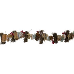 Northlight 5' X 4" Frosted Pine Cone, Natural Twig And Birch Wood Artificial Christmas Garland - Unlit - 31742074 7 Northlight 5' X 4" Frosted Pine Cone, Natural Twig And Birch Wood Artificial Christmas Garland - Unlit - 31742074 -Christmas Decoration Store northlight sh36192 2 50139.1588411290