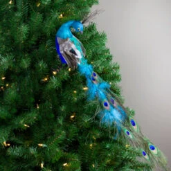 Northlight 23.5" Regal Peacock With Closed Tail Feathers Christmas Decoration -Christmas Decoration Store northlight sh38672 6 70011.1588362579