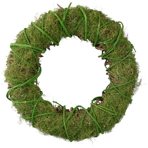 Northlight Moss And Vine Artificial Spring Twig Wreath, 15-Inch, Unlit 3 Northlight Moss And Vine Artificial Spring Twig Wreath, 15-Inch, Unlit