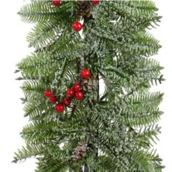 Northlight 34" Green And Red Glittered Artificial Alpine Christmas Tree Tabletop Decor -Christmas Decoration Store northlight sh86512 3 69728.1599786792