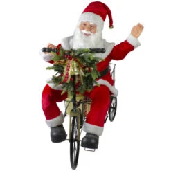 Northlight 32" Pre-Lit LED Animated And Musical Santa Claus Riding A Tricycle Christmas Figurine 9 Northlight 32" Pre-Lit LED Animated And Musical Santa Claus Riding A Tricycle Christmas Figurine -Christmas Decoration Store northlight tj38542 3 11220.1587645151