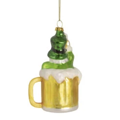 Northlight 5" Leprechaun In A Beer Mug Glass Christmas Ornament -Christmas Decoration Store northlight tr01849 3 updated2022 26512.1665610422