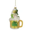 Northlight 5" Leprechaun In A Beer Mug Glass Christmas Ornament 1 Northlight 5" Leprechaun In A Beer Mug Glass Christmas Ornament -Christmas Decoration Store northlight tr01849 updated2022 74373.1665610422