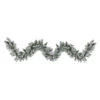 Northlight 9' X 10" Flocked Angel Pine Artificial Christmas Garland With Pinecones, Unlit -Christmas Decoration Store northlight v03980 49869.1588356342