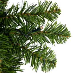 Northlight Pre-Lit Canadian Pine Artificial Christmas Wreath, 30-Inch, Clear Lights -Christmas Decoration Store northlight v15839 03 09055.1689345454