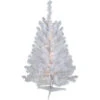 Northlight 3' Pre-Lit LED Snow White Medium Artificial Christmas Tree - Clear Lights -Christmas Decoration Store northlight v15870 01 91593.1692285357