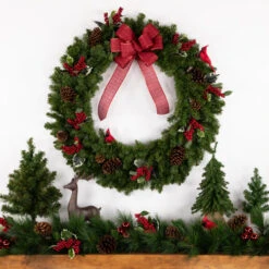 Northlight Canadian Pine Artificial Christmas Wreath, 36-Inch, Unlit 10 Northlight Canadian Pine Artificial Christmas Wreath, 36-Inch, Unlit -Christmas Decoration Store northlight v15908 styled 30916.1689085520