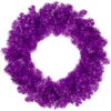 Northlight 24" Metallic Purple Artificial Double Tinsel Christmas Wreath - Unlit -Christmas Decoration Store northlight v27343 91450.1588369070