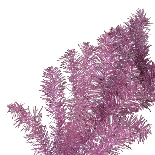 Northlight 9' X 12" Pink Artificial Christmas Garland, Unlit 4 Northlight 9' X 12" Pink Artificial Christmas Garland, Unlit - Image 2